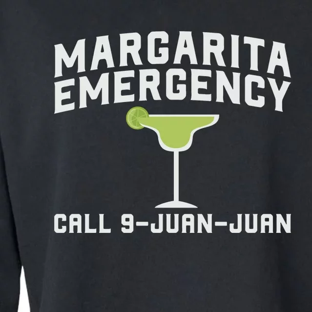 Margarita Emergency Cropped Pullover Crew