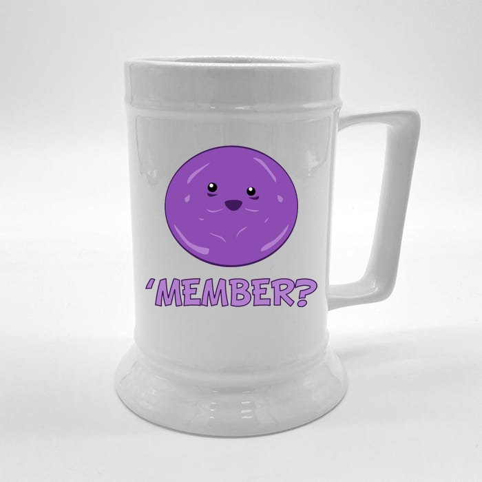 Member Berries 'Member? Funny Berry Meme Front & Back Beer Stein