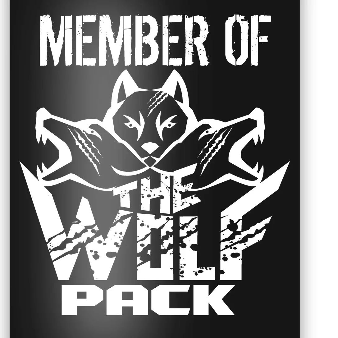 Member Of The Wolf Pack Poster