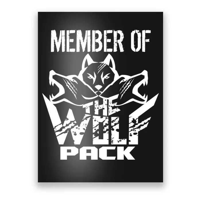 Member Of The Wolf Pack Poster