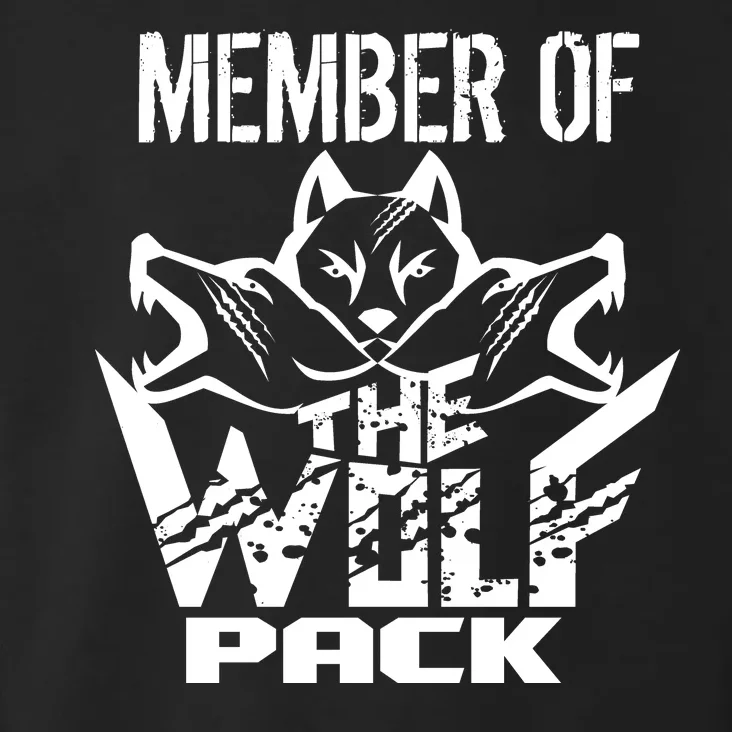 Member Of The Wolf Pack Toddler Hoodie