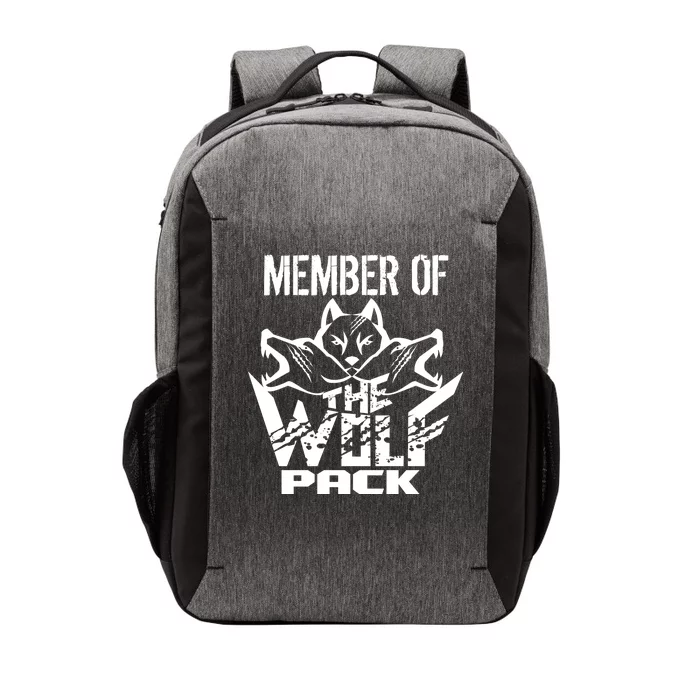 Member Of The Wolf Pack Vector Backpack