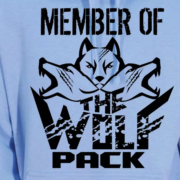 Member Of The Wolf Pack Unisex Surf Hoodie