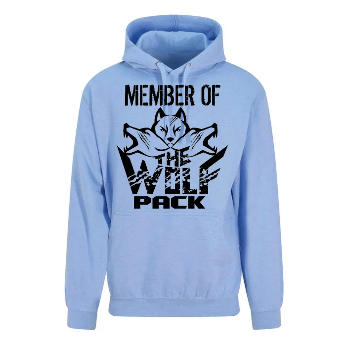 Member Of The Wolf Pack Unisex Surf Hoodie