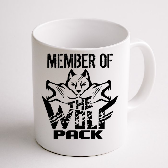 Member Of The Wolf Pack Front & Back Coffee Mug