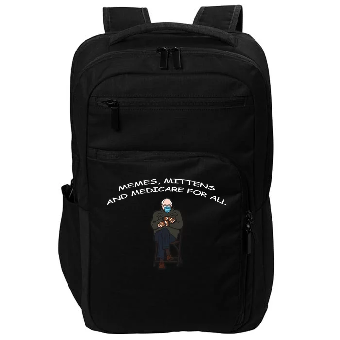 Memes Mittens And Medicare For All Impact Tech Backpack