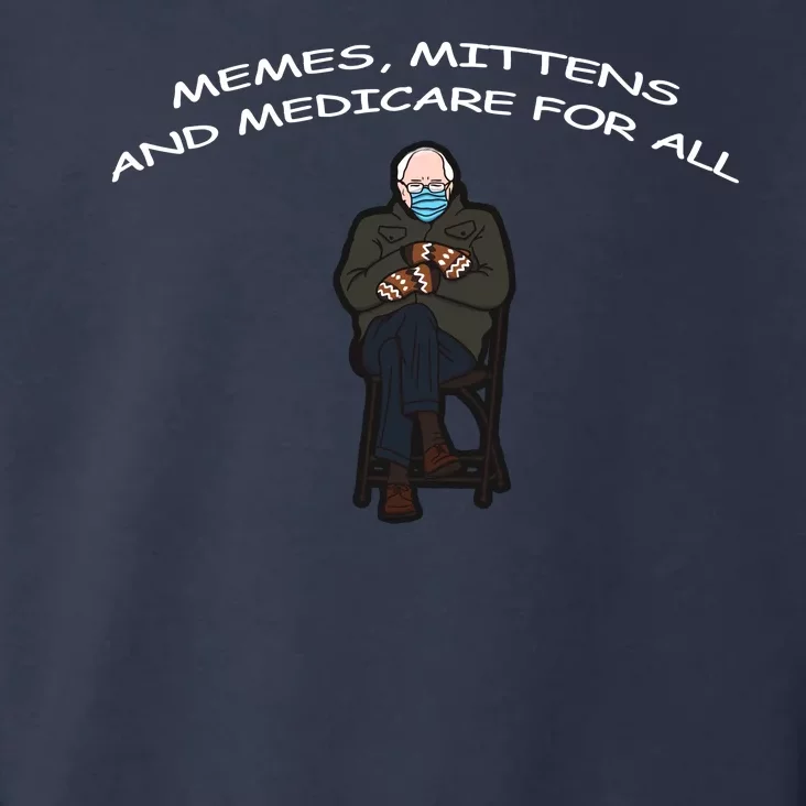 Memes Mittens And Medicare For All Toddler Hoodie