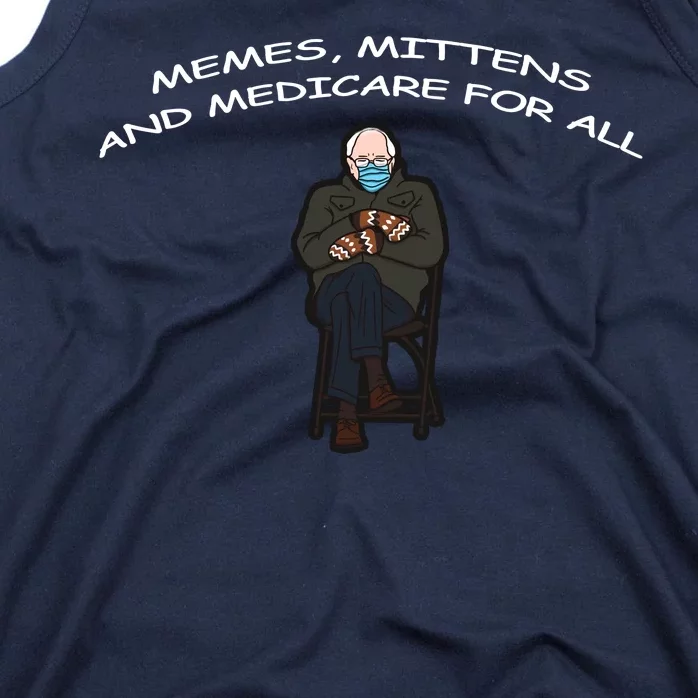 Memes Mittens And Medicare For All Tank Top