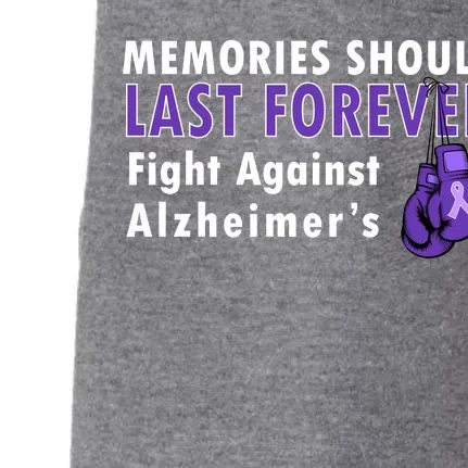 Memories Should Last Forever Fight Against Alzheimer's Doggie 3-End Fleece Hoodie