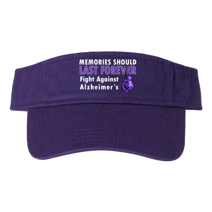 Memories Should Last Forever Fight Against Alzheimer's Valucap Bio-Washed Visor