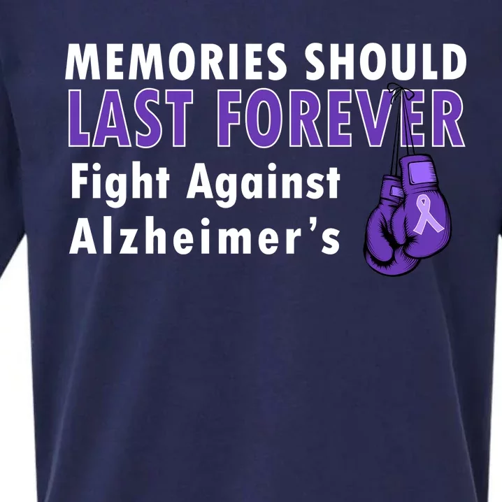 Memories Should Last Forever Fight Against Alzheimer's Sueded Cloud Jersey T-Shirt