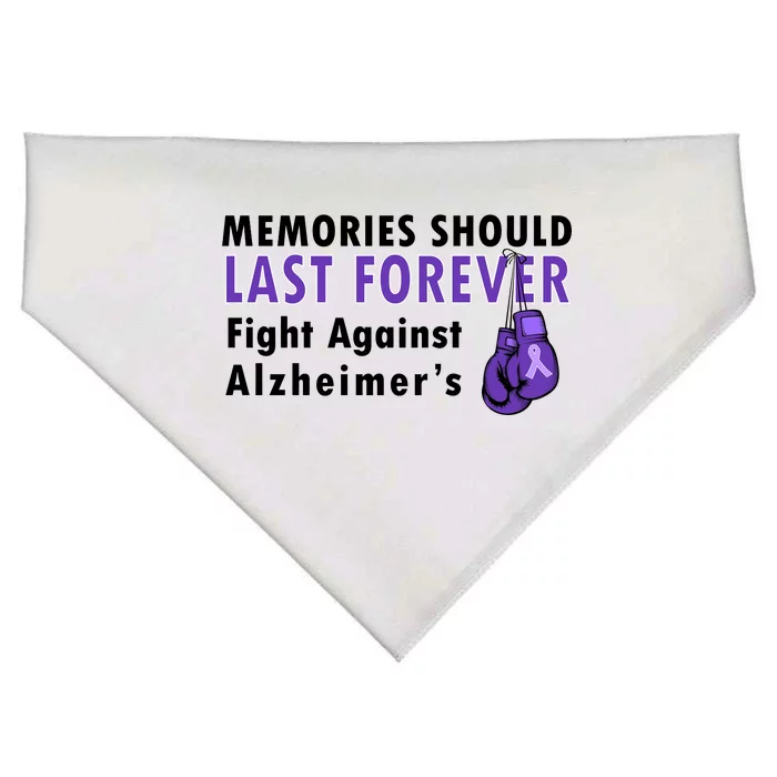 Memories Should Last Forever Fight Against Alzheimer's USA-Made Doggie Bandana