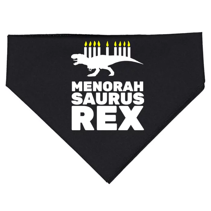 Menorah Saurus Rex USA-Made Doggie Bandana