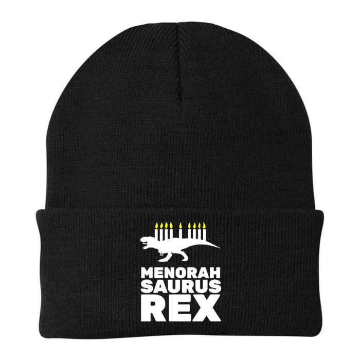 Menorah Saurus Rex Knit Cap Winter Beanie