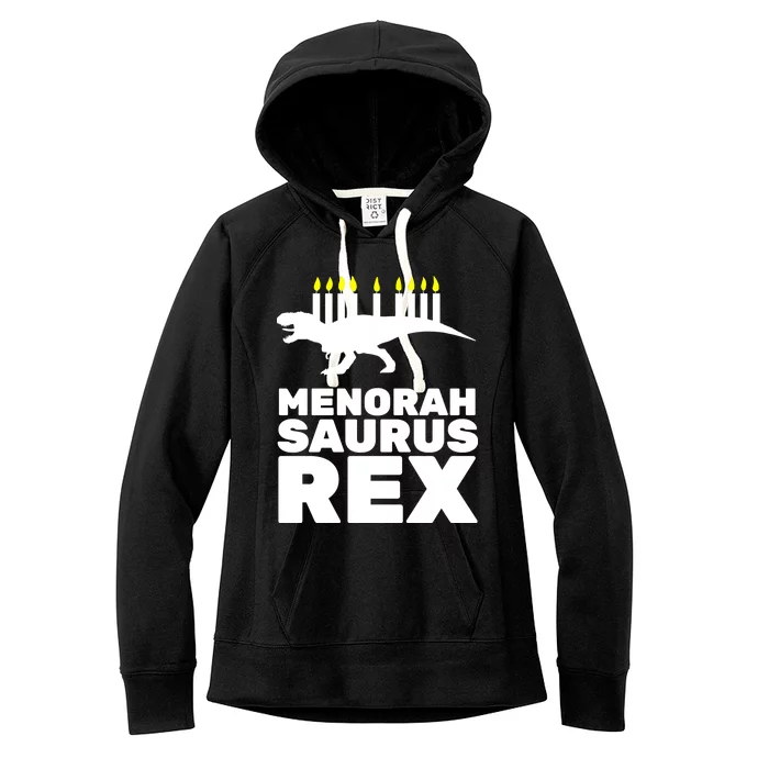 Menorah Saurus Rex Women's Fleece Hoodie