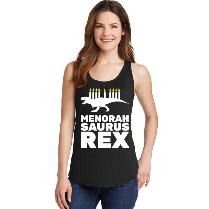 Menorah Saurus Rex Ladies Essential Tank