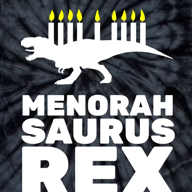 Menorah Saurus Rex Tie-Dye T-Shirt