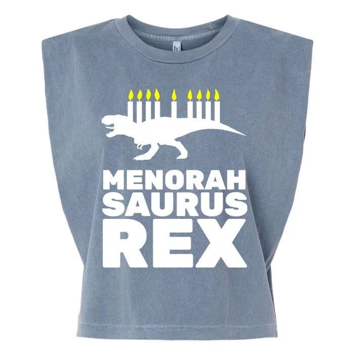 Menorah Saurus Rex Garment-Dyed Women's Muscle Tee