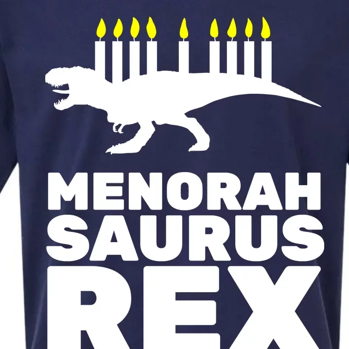 Menorah Saurus Rex Sueded Cloud Jersey T-Shirt