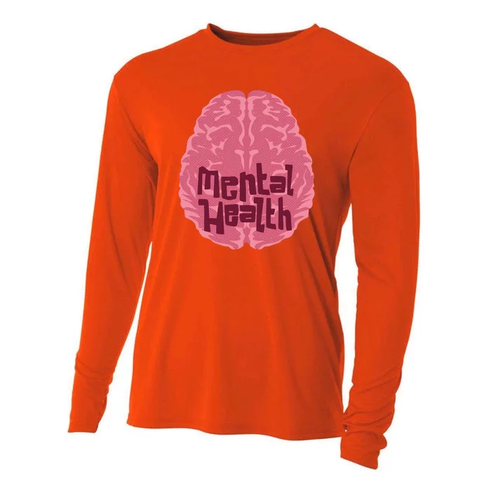 Mental Health Awareness Brain Cooling Performance Long Sleeve Crew