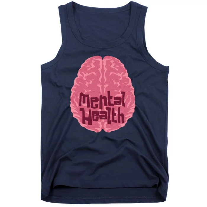 Mental Health Awareness Brain Tank Top