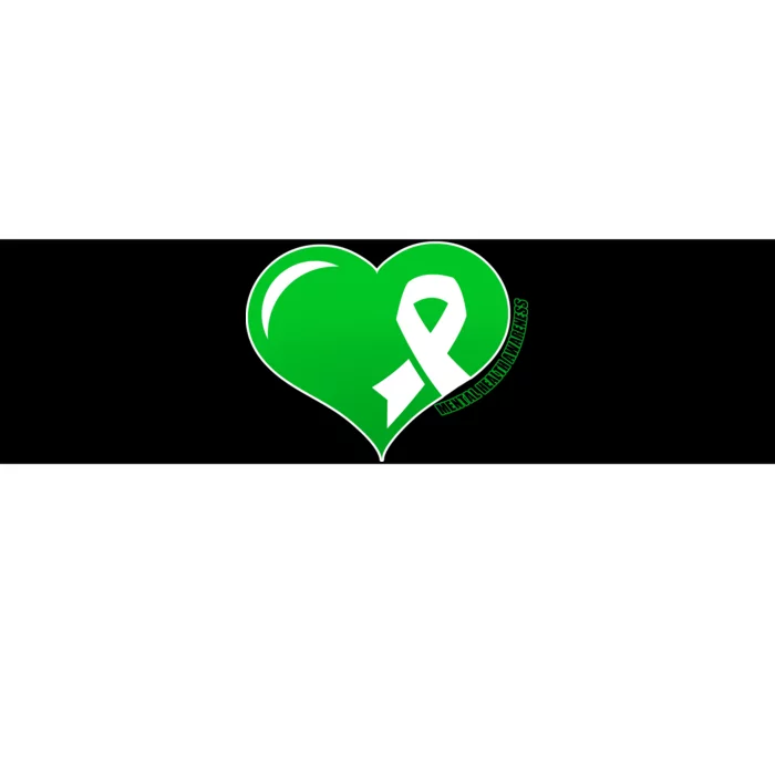 Mental Health Awareness Heart Bumper Sticker