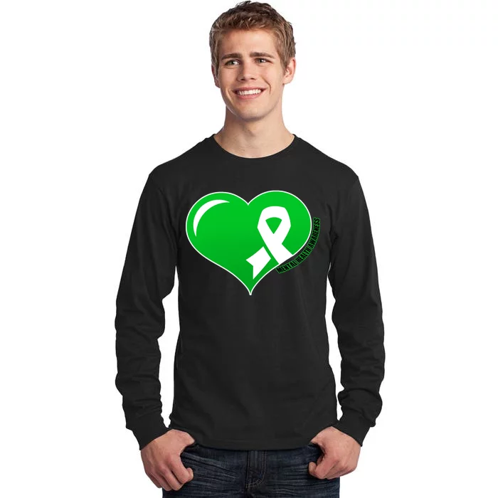 Mental Health Awareness Heart Tall Long Sleeve T-Shirt