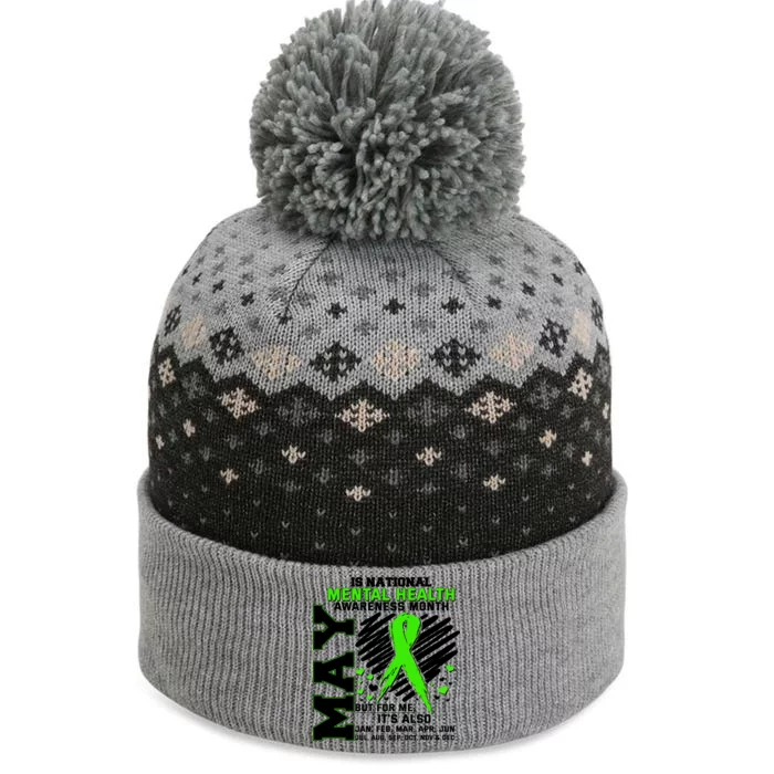 Mental Health Awareness Month Is All Year Long The Baniff Cuffed Pom Beanie