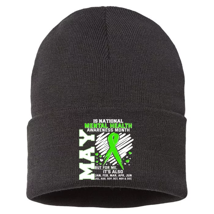 Mental Health Awareness Month Is All Year Long Sustainable Knit Beanie