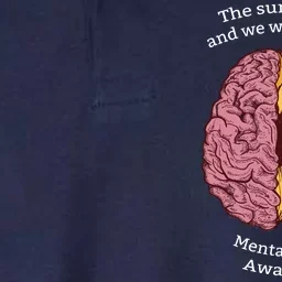 Mental Health Awareness Sun Will Rise Softstyle Adult Sport Polo