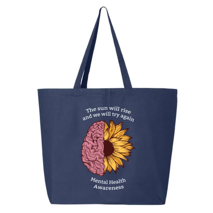 Mental Health Awareness Sun Will Rise 25L Jumbo Tote