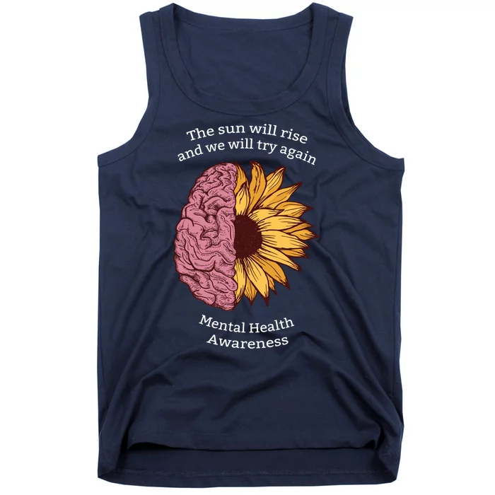 Mental Health Awareness Sun Will Rise Tank Top