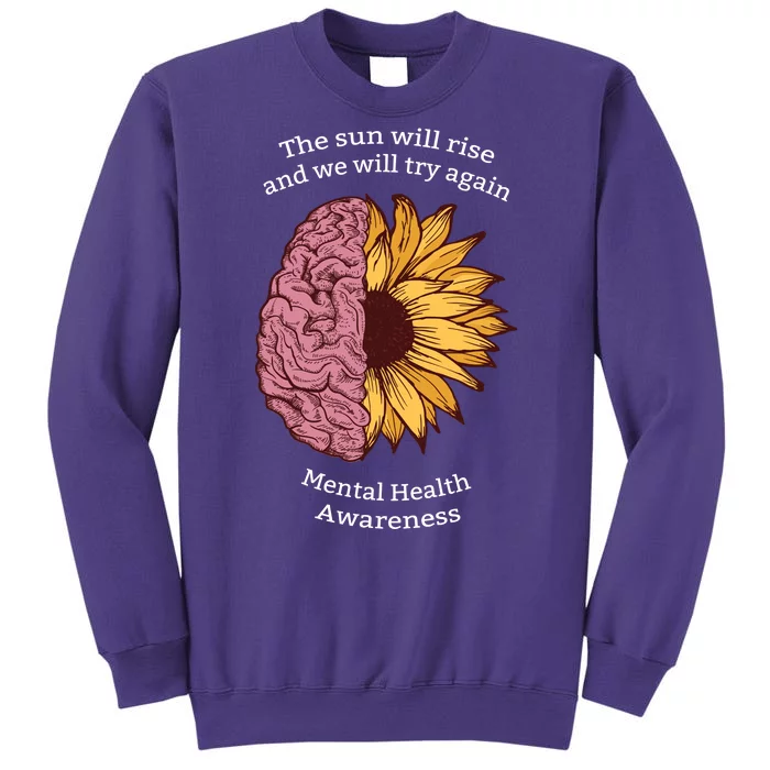 Mental Health Awareness Sun Will Rise Sweatshirt