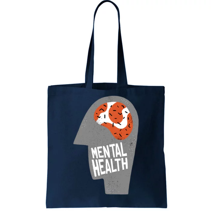 Mental Health Brain Tote Bag