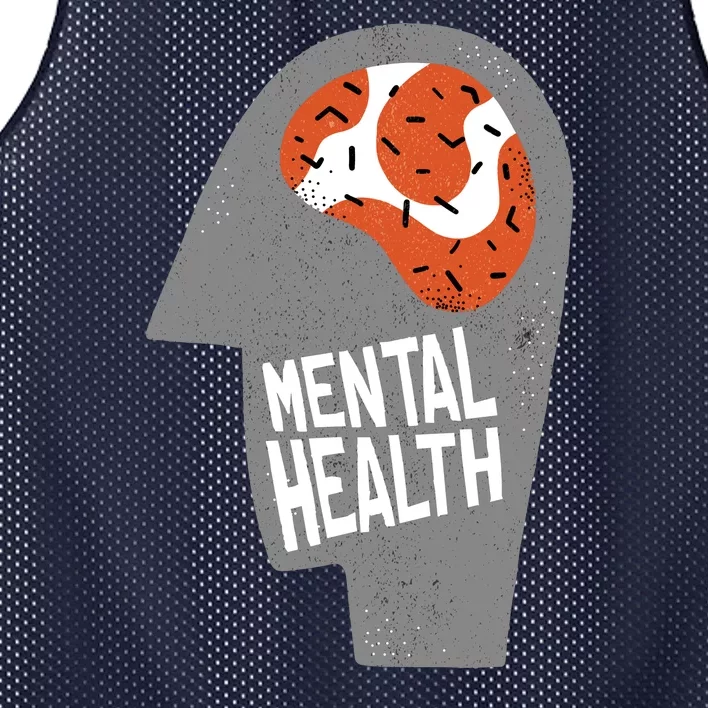 Mental Health Brain Mesh Reversible Basketball Jersey Tank