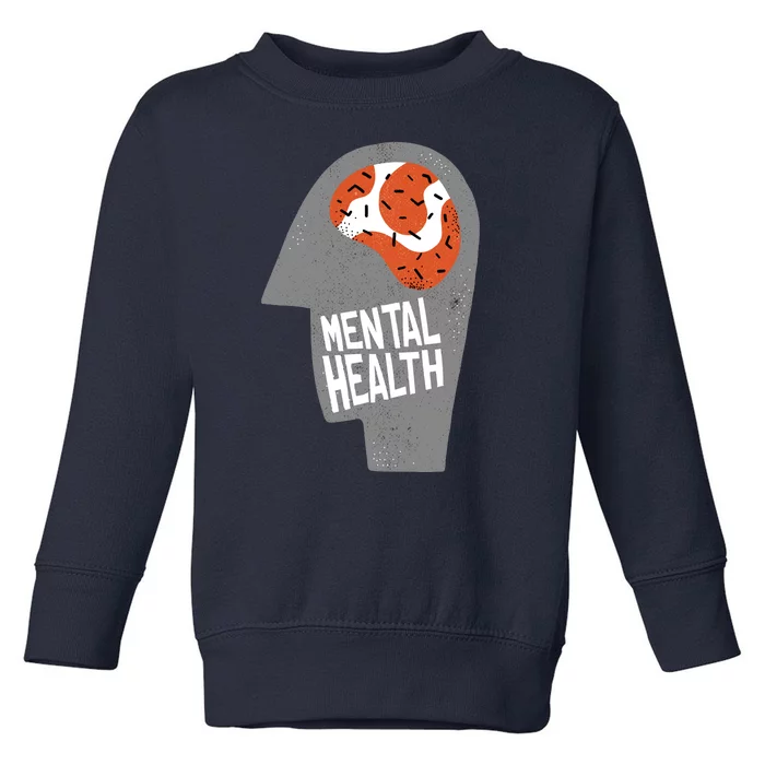 Mental Health Brain Toddler Sweatshirt