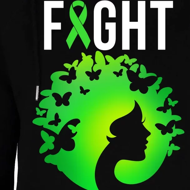 Mental Health Fight The Stigma Womens Funnel Neck Pullover Hood