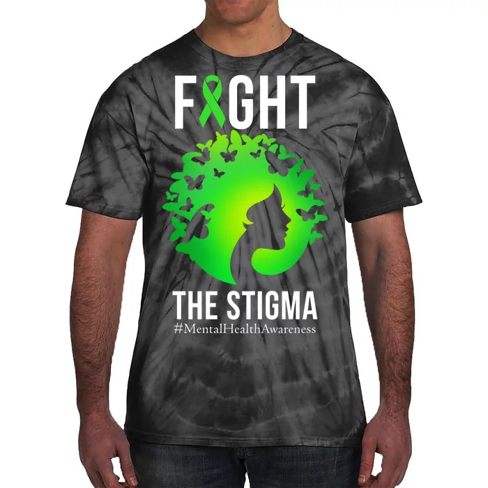 Mental Health Fight The Stigma Tie-Dye T-Shirt