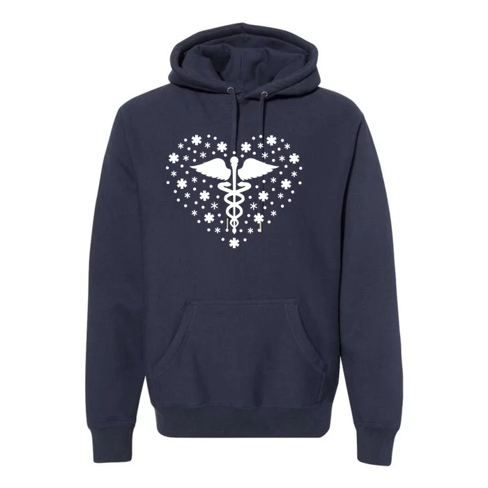 Mental Health Heart Symbol Premium Hoodie