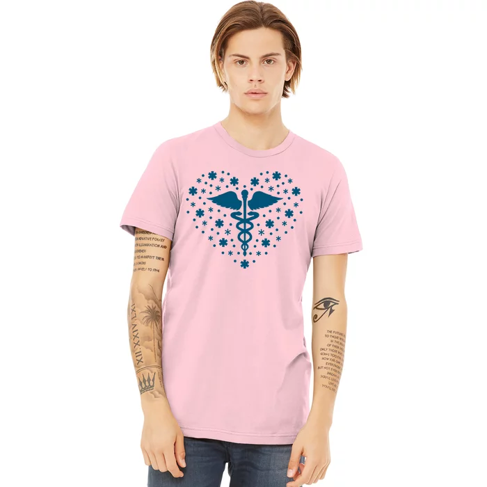 Mental Health Heart Symbol Premium T-Shirt