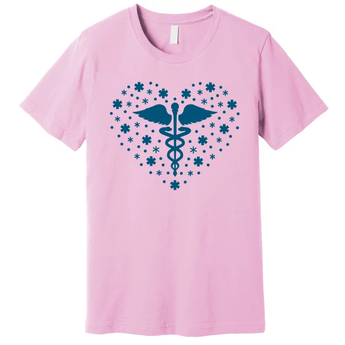 Mental Health Heart Symbol Premium T-Shirt