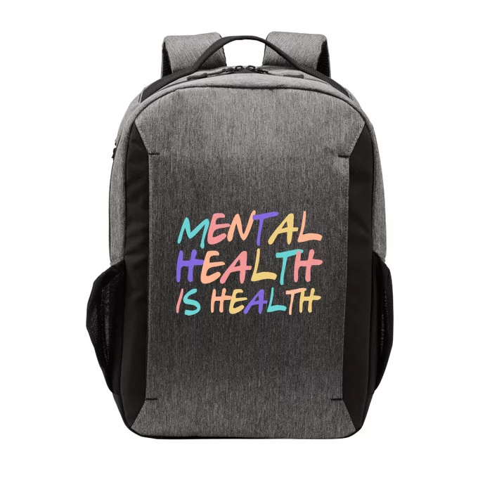 Mental Health Is Health Vector Backpack