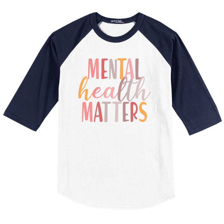 Mental Health Matters Baseball Sleeve Shirt