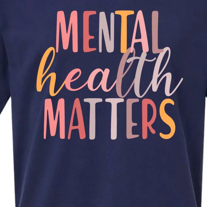 Mental Health Matters Sueded Cloud Jersey T-Shirt