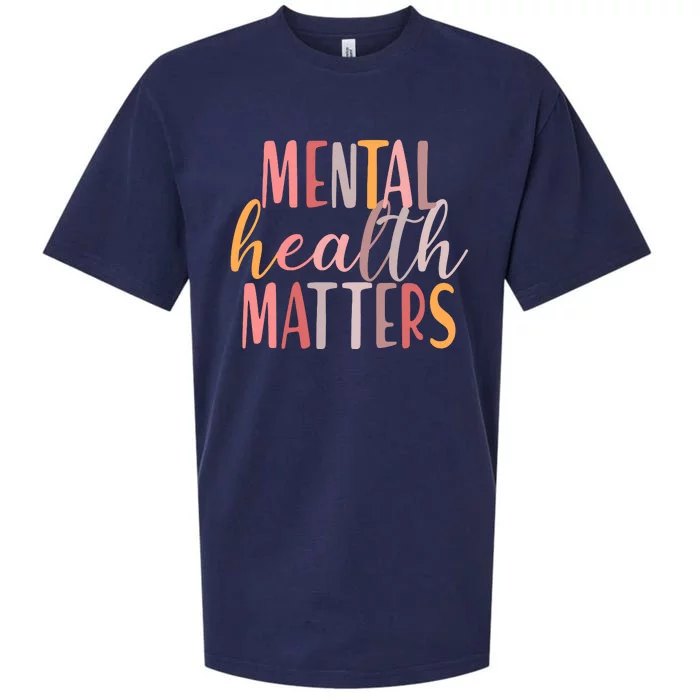 Mental Health Matters Sueded Cloud Jersey T-Shirt