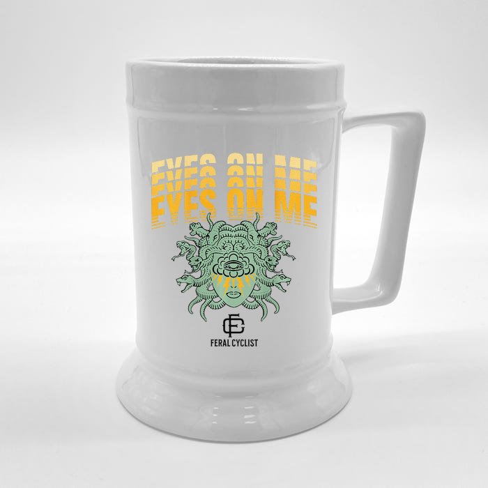 Medusa Eyes On Me Front & Back Beer Stein