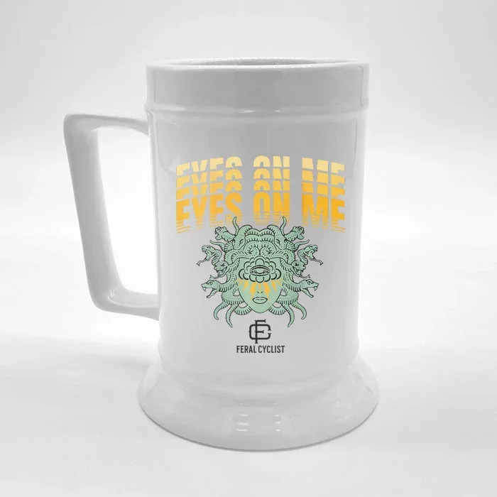 Medusa Eyes On Me Front & Back Beer Stein