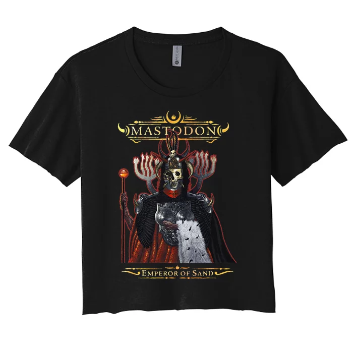 Mastodon – Emperor Of Sand Women's Crop Top Tee