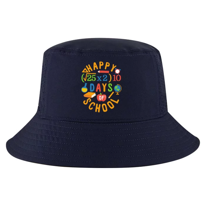 Math Equation Outfit Happy 100 Days Of School Algebra Meaningful Gift Cool Comfort Performance Bucket Hat