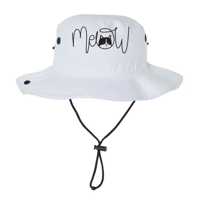 Meow Cat Calligraphy Legacy Cool Fit Booney Bucket Hat